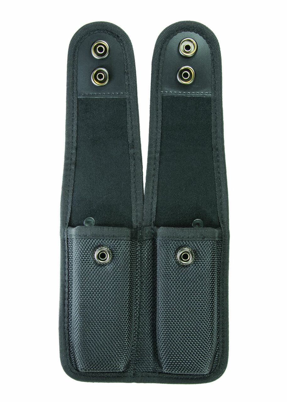 Ballistic Closed Double Magazine Case (Fits up to 2.25" belt)