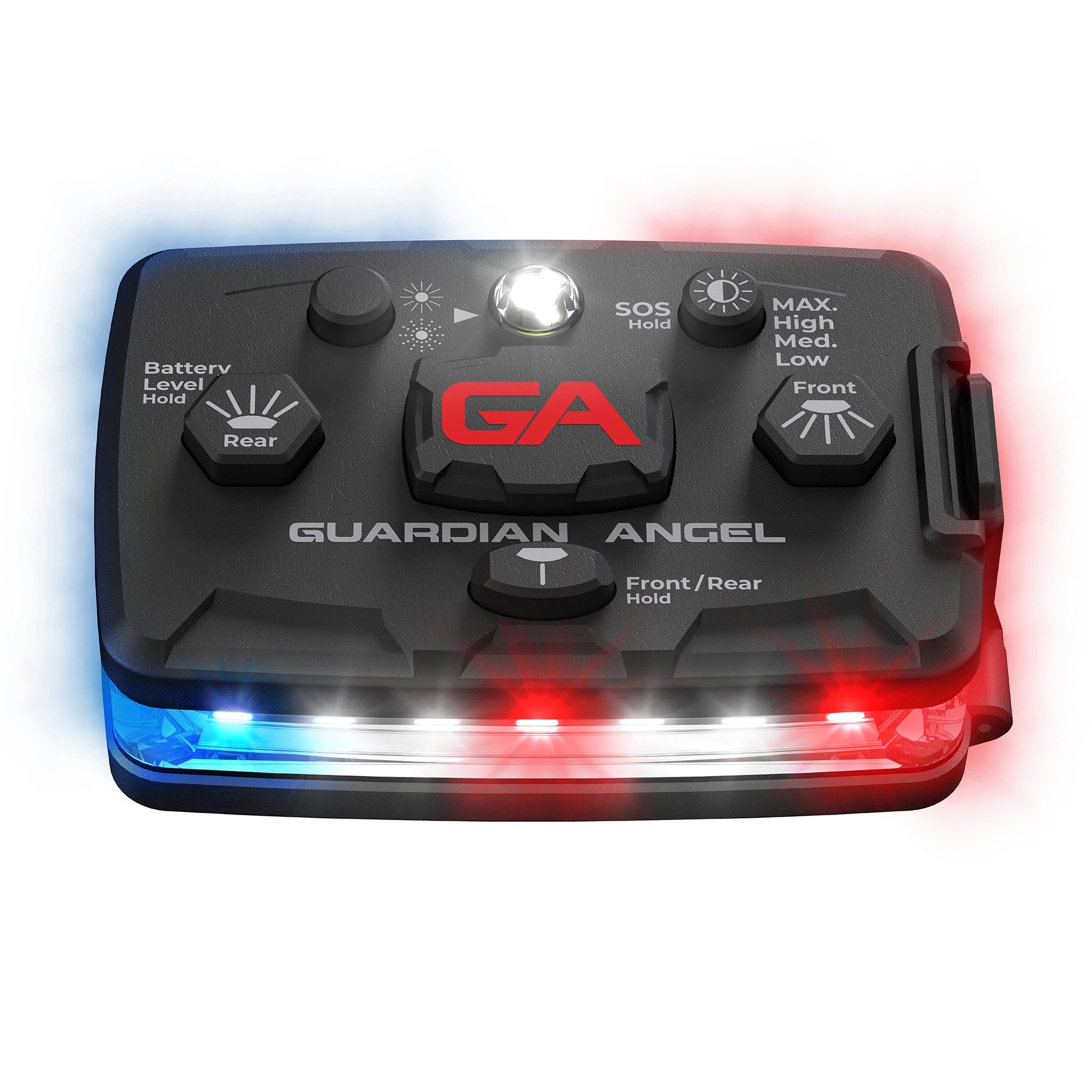 Guardian Angel Elite Red/Blue Wearable Safety Light (ELT-R/B)