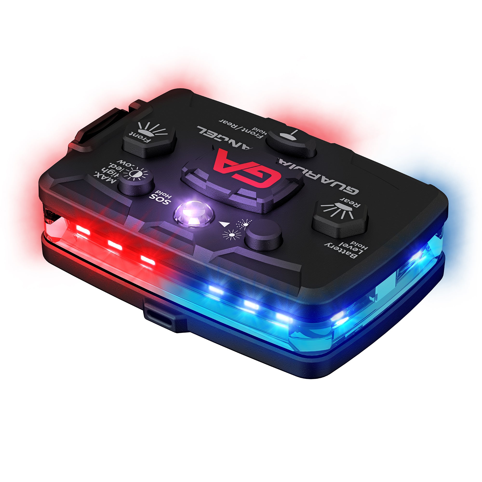Guardian Angel Elite Red/Blue-Infrared Wearable Safety Light (ELT-R/B-IR)