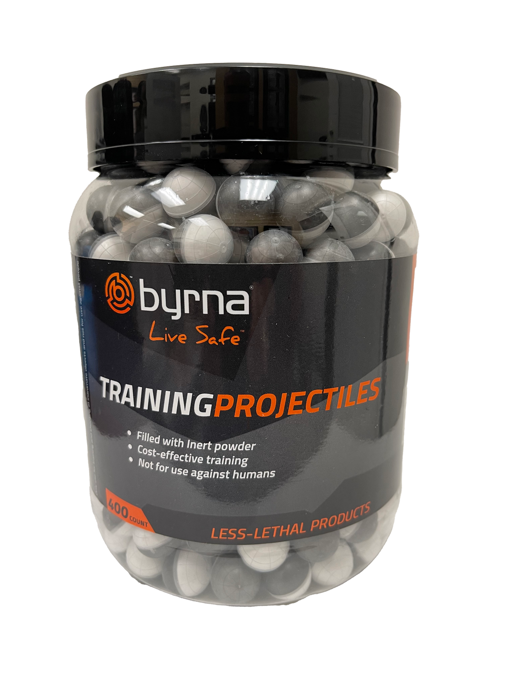 Byrna Inert Byrna Pro Training Projectiles .68cal compatible with the HD/SD/LE Mod