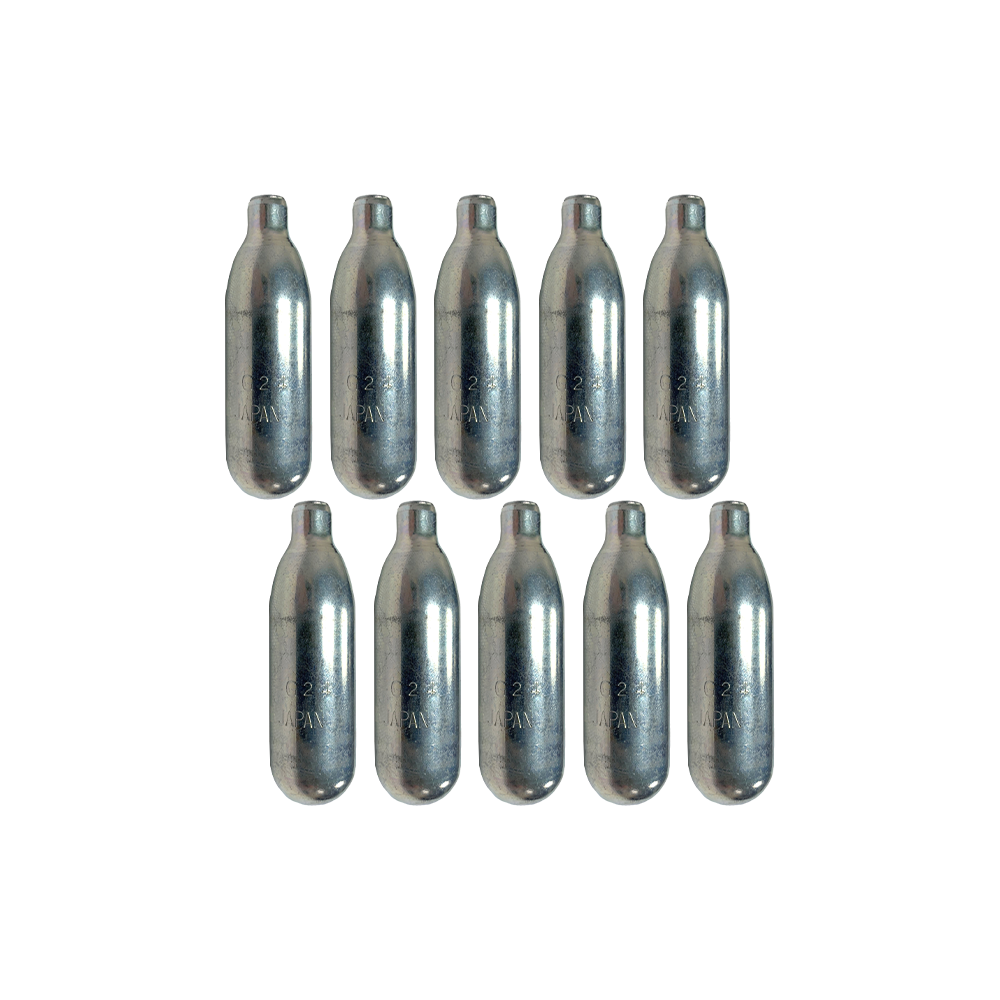 Byrna 8 gram CO2 Cartridges (10 Pack) with Oiler