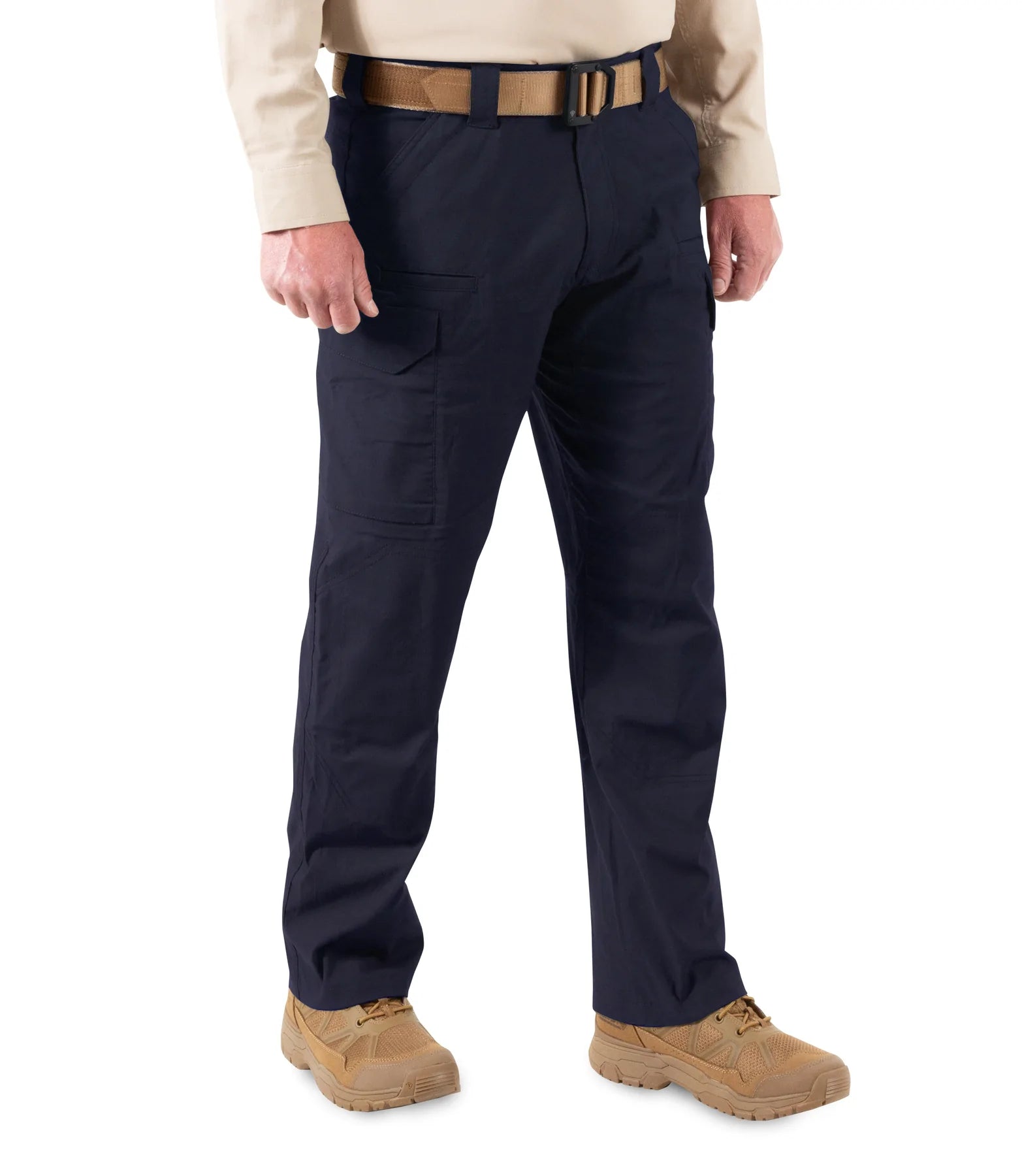 First Tactical Uomo V2 Pantaloni Tattici Nero - Gamba Dritta, Taglia 36W / 32L