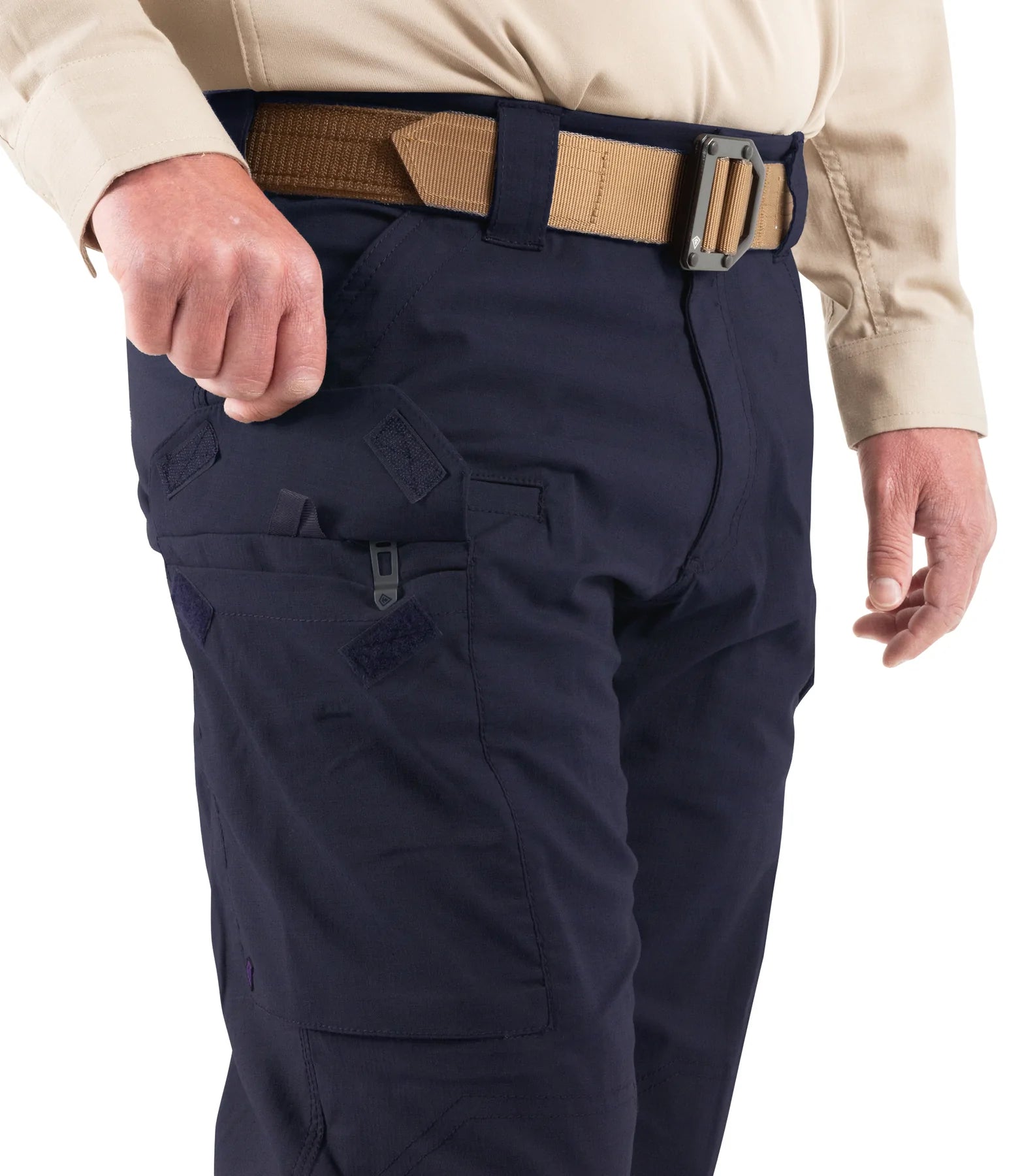 First Tactical Men's V2 Tactical Pants (114011) Midnight Navy / Coyote Brown