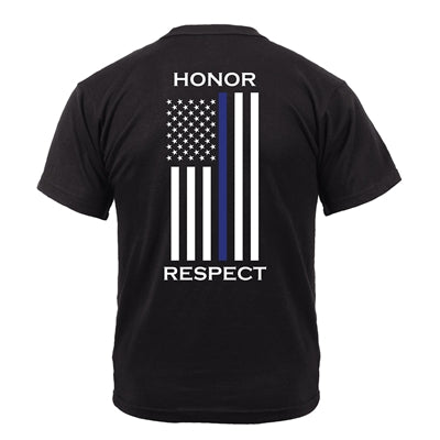 Honor & Respect Black T-Shirt #1844