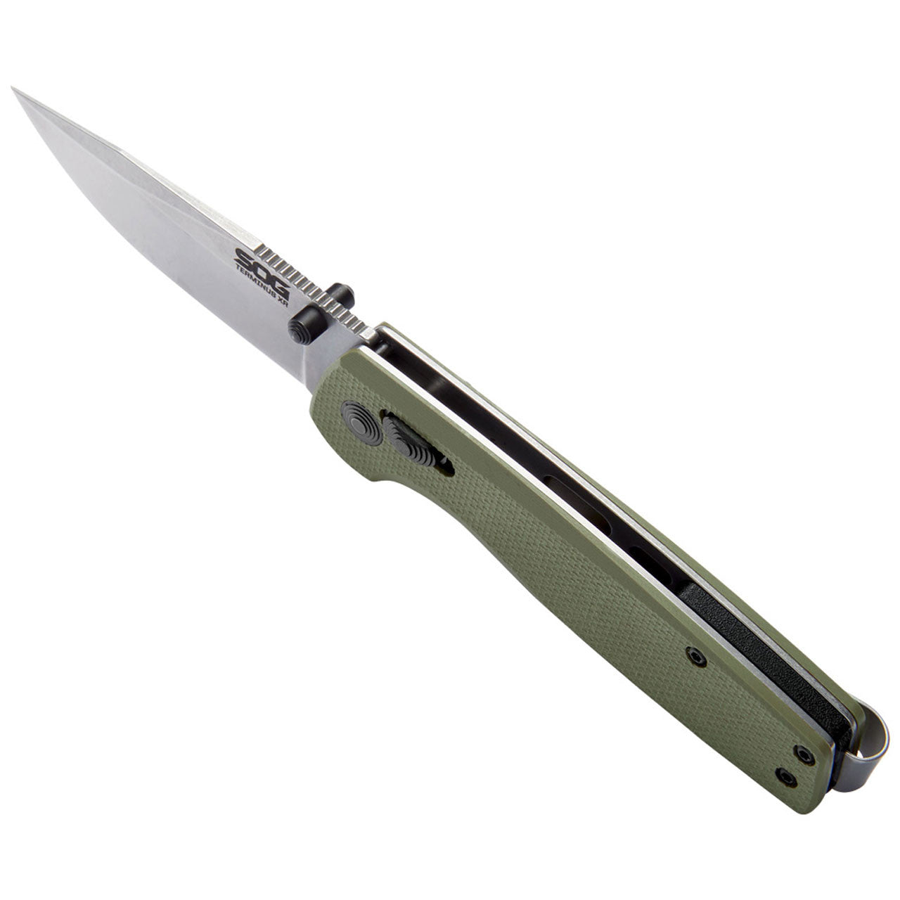 SOG Knives & Tools TERMINUS XR G10 - OLIVE DRAB (SOG-TM1022-CP)