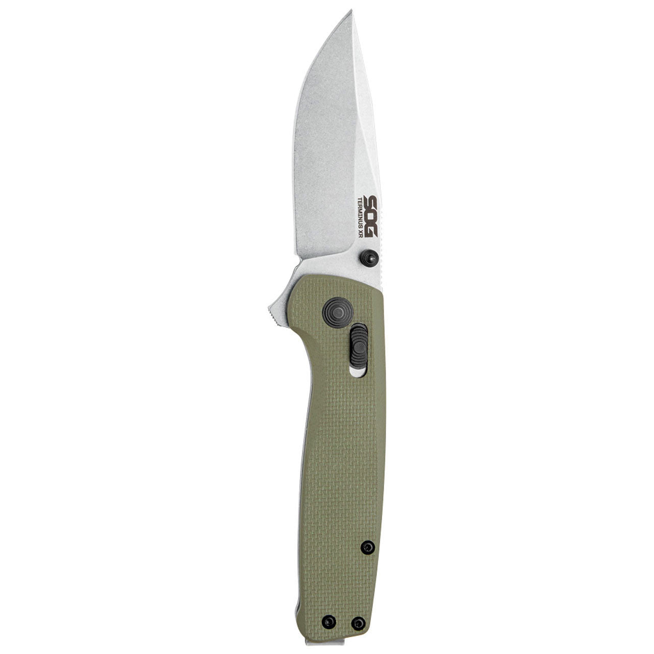 SOG Knives & Tools TERMINUS XR G10 - OLIVE DRAB (SOG-TM1022-CP)