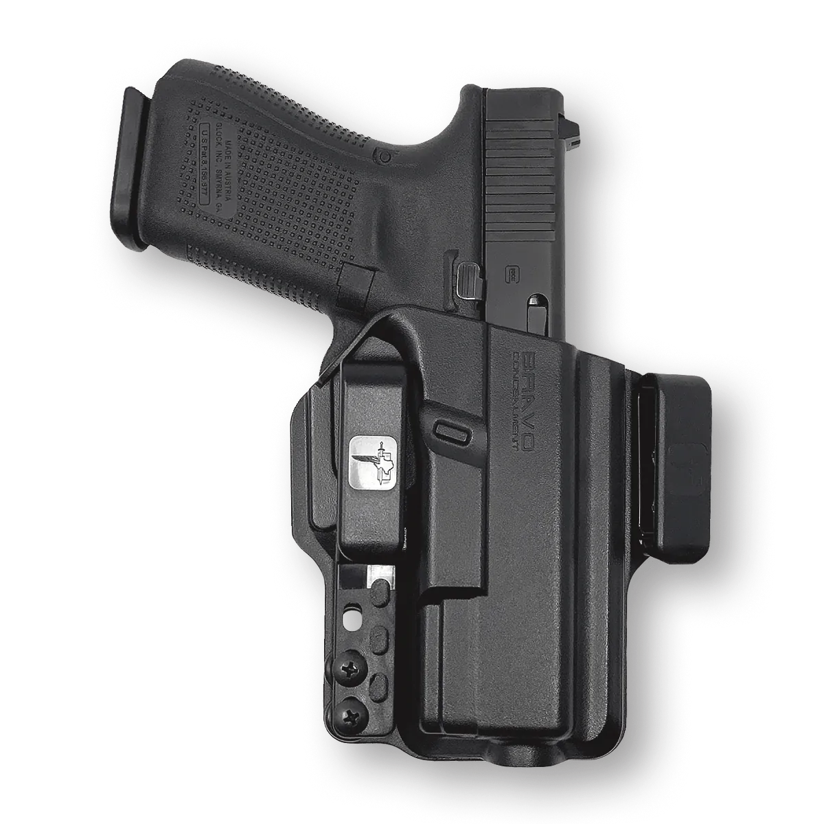 Bravo Torsion IWB (Inside Waistband) Right Hand Holster Glock 19,23,32,19X,19MOS,45 (BC20-1001)
