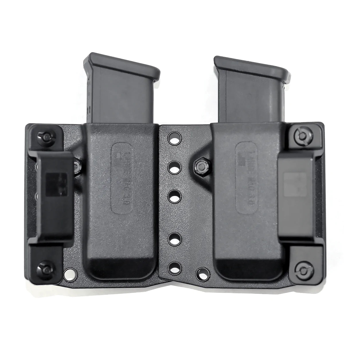 Bravo 3.0 Double Magazine Holder (BLK) SMALL  Glock 43/ S&W Shield 9mm (BC60-2001)